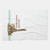Paris Eiffel Tower Tea Kitchen Towel Theedoek (Horizontaal)