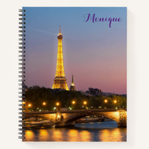Paris Eiffel Tower Theenmaal Spiral Notitieboek Fr