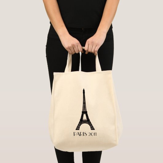 Paris Eiffel Tower Tote Bag (Voorkant (product))