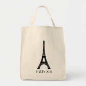Paris Eiffel Tower Tote Bag (Voorkant)