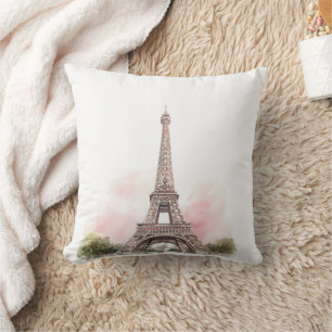 Paris Eiffel Tower Worpkussen Kussen