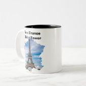 Paris Eiffell Tweekleurige Koffiemok (Voorkant links)