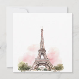 Paris Eiffeltoren Ansichtkaart Feestdagenkaart