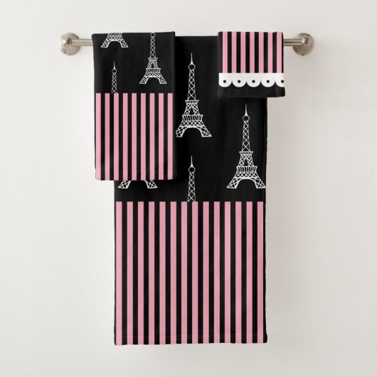 Paris Eiffeltoren Bad Handdoeken Set Cadeau (Insitu)