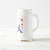 Paris-Eiffeltoren Bierpul (Voorkant rechts)