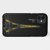 Paris, Eiffeltoren bij nacht Hoesje (Achterkant (horizontaal))