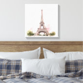Paris Eiffeltoren Canvas Afdruk (Insitu (Slaapkamer))