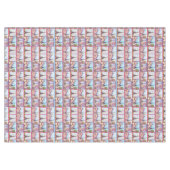 Paris Eiffeltoren geïnspireerd collage tablecloth Tafelkleed (Voorkant (Horizontaal))