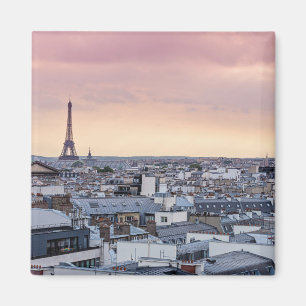 Paris Eiffeltoren La Vie en Roos magneet