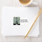 Paris Eiffeltoren Marmeren lucht Etiket (Insitu)