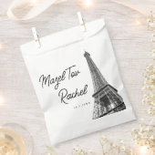 Paris Eiffeltoren Mazel TOV Snoep Buffettassen Bedankzakje (Geknipt)