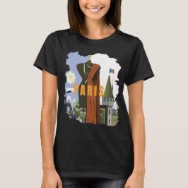 Paris Eiffeltoren Mode Reizen T-Shirt