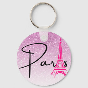Paris Eiffeltoren Ombre Sleutelhanger