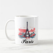 Paris Eiffeltoren ontwerp mok (Links)