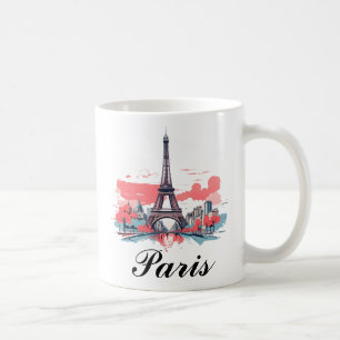 Paris Eiffeltoren ontwerp mok