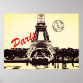 Paris Eiffeltoren Poster (Voorkant)