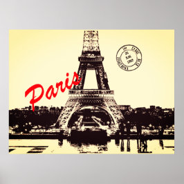 Paris Eiffeltoren Poster