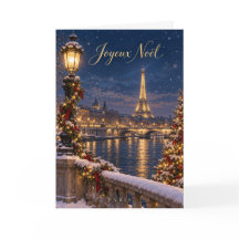 Paris Eiffeltoren Prettig Kerstfeest