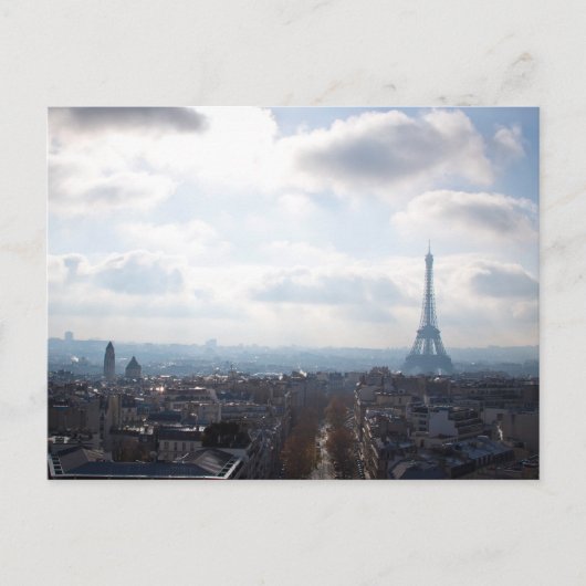 Paris Eiffeltoren Reisansichtkaart Briefkaart (Voorkant)