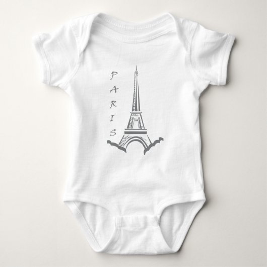 PARIS Eiffeltoren Romper (Voorkant)