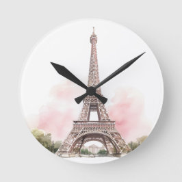 Paris Eiffeltoren Ronde Klok
