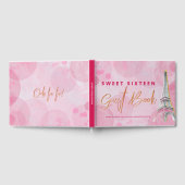 Paris Eiffeltoren Roze Goud Ooh La Custom Gastenboek (Volledig)