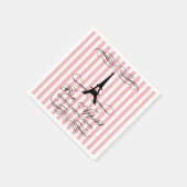 Paris Eiffeltoren | VRIJGEZELLENFEEST Servet (Hoek)