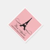 Paris Eiffeltoren | VRIJGEZELLENFEEST Servetten (Hoek)