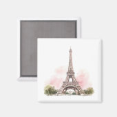 Paris Eiffeltorenmagneet Magneet (Voorkant / Achterkant)