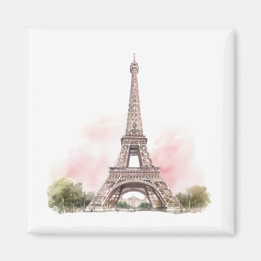 Paris Eiffeltorenmagneet Magneet (Voorkant)