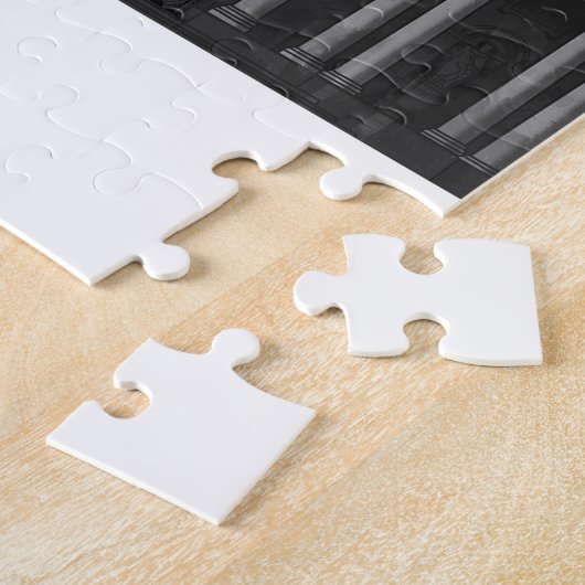 Paris Elevings by Night - Red Legpuzzel (Zijkant)