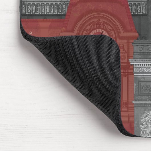 Paris Elevings by Night - Red Muismat (Hoek)