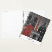Paris Elevings by Night - Red Planner (Display)