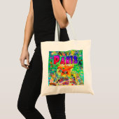 Paris Epoch Hour Canvas tas (Voorkant (product))