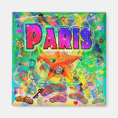 Paris Epoch Hour Magnet (Voorkant)