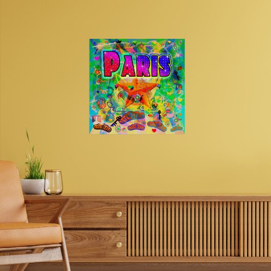 Paris Epoch Hour Poster (Woonkamer 2)