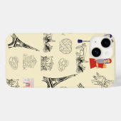 Paris esthetische telefoonhoes Case-Mate iPhone case (Achterkant (horizontaal))
