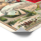 Paris et London Vintage Poster 1890 (Hoek)