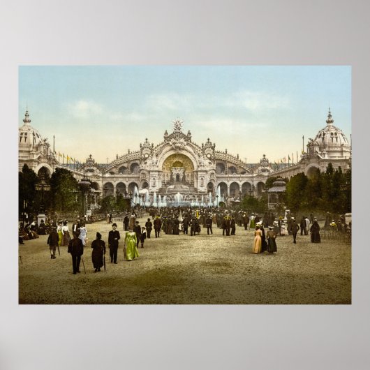 Paris – Exposition Universelle 1900 Poster (Voorkant)