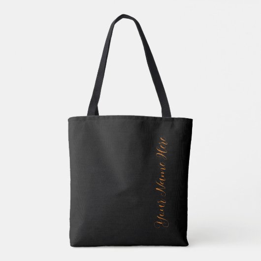 Paris Falling Leaves Tote Bag (Achterkant)