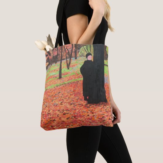 Paris Falling Leaves Tote Bag (Dichtbij)