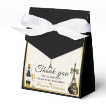 Paris Favor Geschenkdoos Jobbevordering
