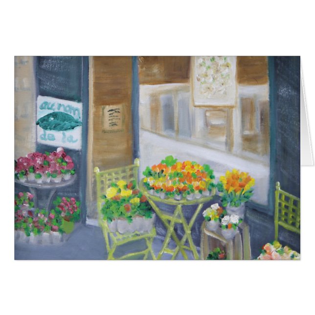 PARIS FLOWER SHOP (Voorkant Horizontaal)