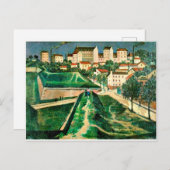 Paris Fortification by C.R.W. Nevinson, 1913 Briefkaart (Voorkant / Achterkant)