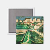 Paris Fortification by C.R.W. Nevinson, 1913 Magneet (Voorkant / Achterkant)