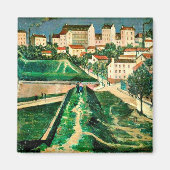 Paris Fortification door C.R.W. Nevinson, 1913 Magneet (Voorkant)