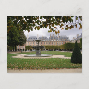 Paris Fountain Briefkaart