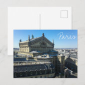 Paris France Architecture French Cityscape Briefkaart (Voorkant / Achterkant)