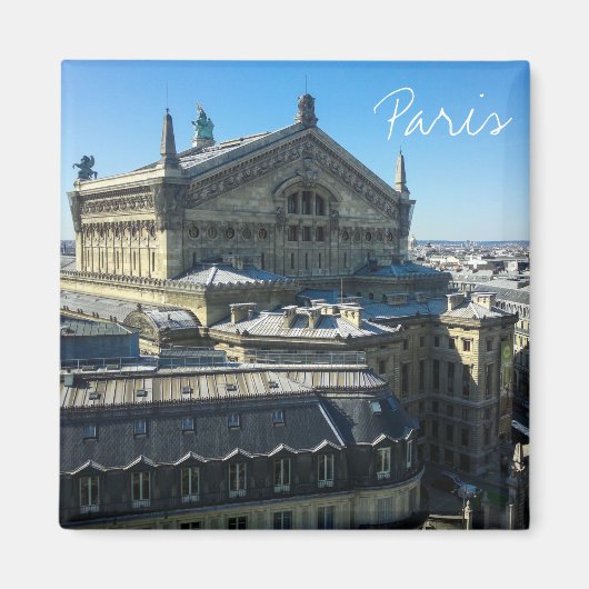 Paris France Architecture French Cityscape Magneet (Voorkant)
