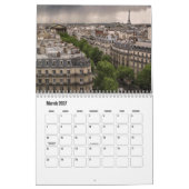 Paris-France Calendar Kalender (Mar 2027)